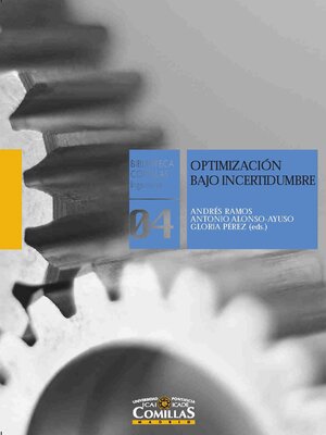 cover image of Optimización bajo incertidumbre
